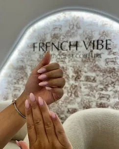 Nail salon at French Vibe in Marrakech